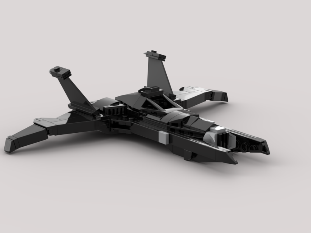 Lego Arkham Asylum Batwing