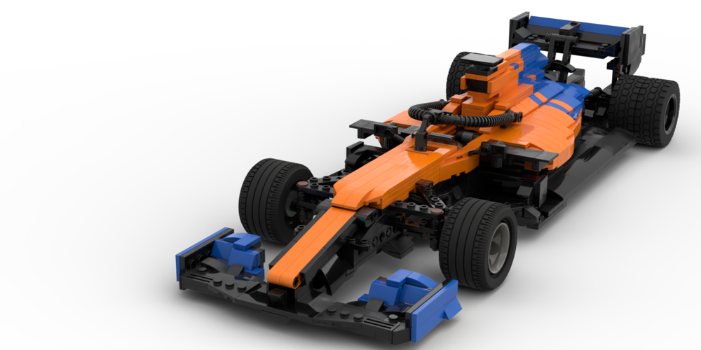 Lego 2019 F1 | McLorenzo MOC01 | Formula One Racing Car