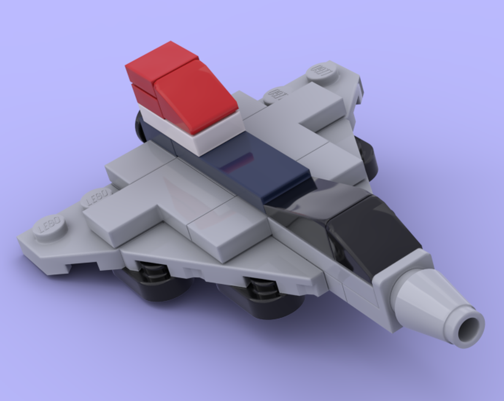Lego General Dynamics F-16XL Nano Scale