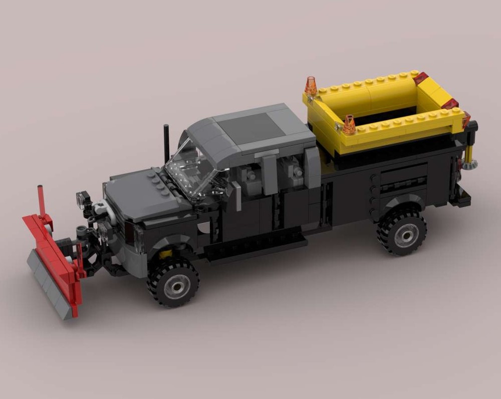 Lego 8 Wide Plow Truck