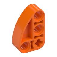 Lego Technic Beam 2 x 3 L-Shape with Quarter Ellipse Thick / Orange