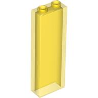 Lego Brick 1 x 2 x 5 without Side Supports / Trans-Yellow