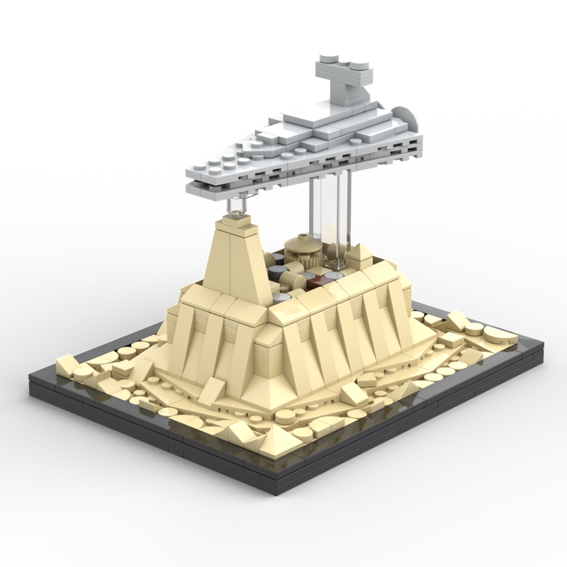 Lego Empire over Jedha