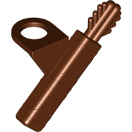 Lego Minifig Neckwear Weapon Arrow Quiver / Reddish Brown