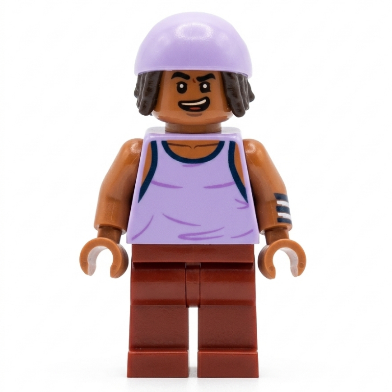 Lego Usopp, Lavender Outift