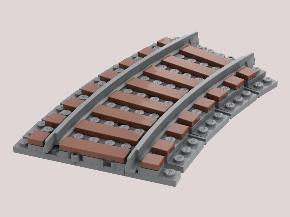 Lego Ballast Plates Curved