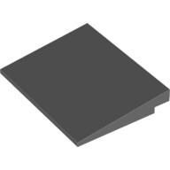 Lego Brick Sloped 10° 6 x 8 / Dark Bluish Gray