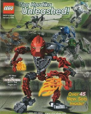 Lego 2005 Shop at Home - January - Toa Hordika Unleashed!