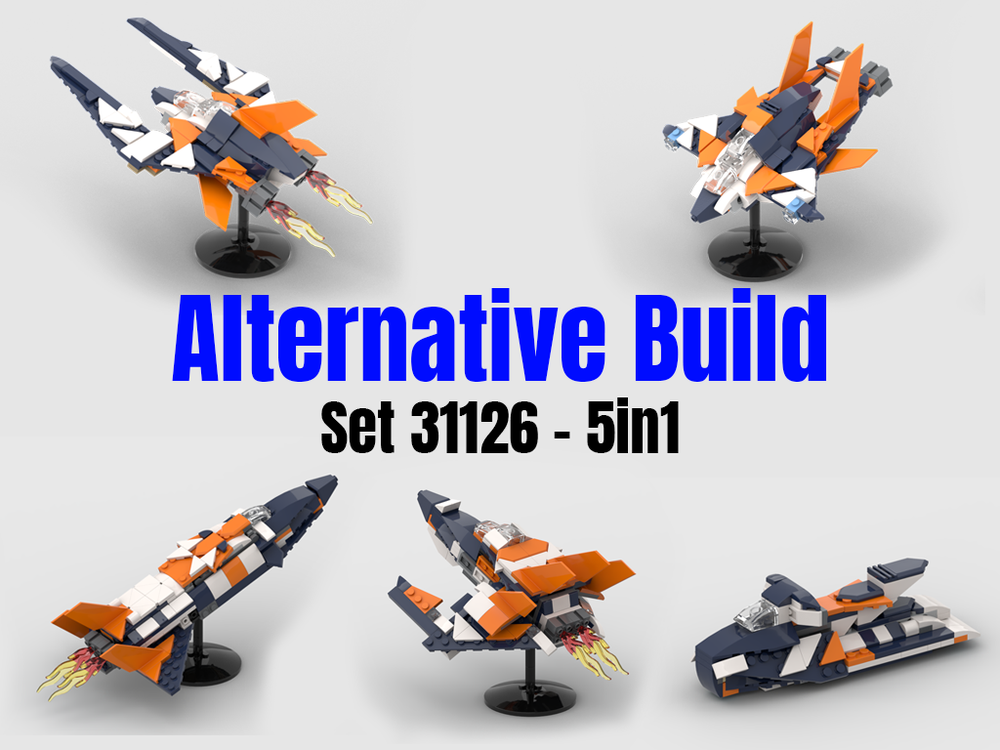 Lego 31126 Alternative Pack - 5 MOCS