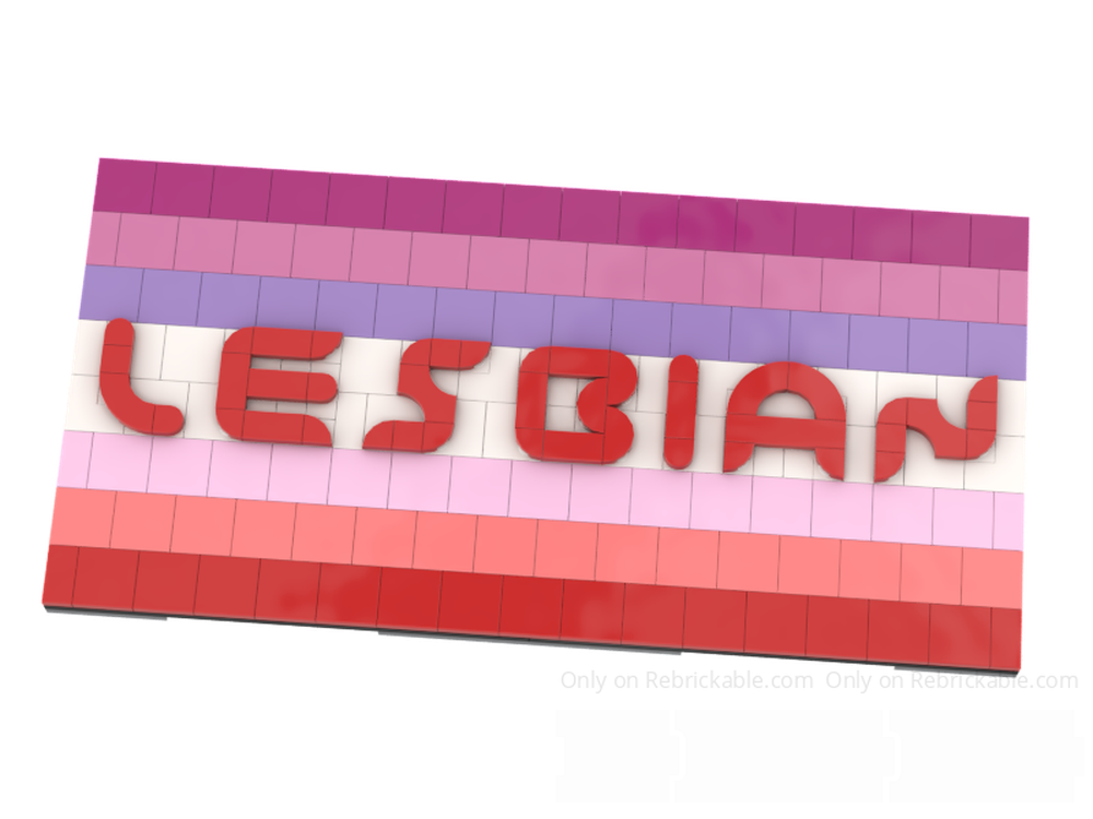 Lego Lesbian Mosaic Art