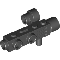 Lego Equipment Camera with Side Sight [aka Space Gun] / Black