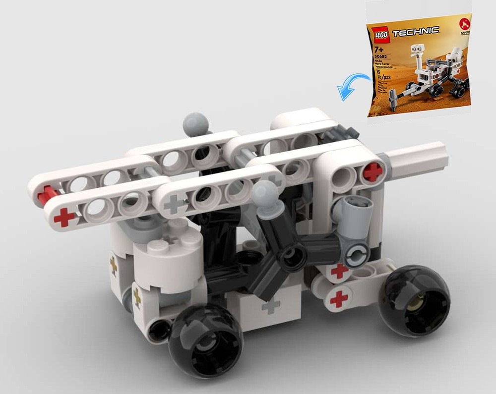 LEGO Technic Fire Engine 30682 Alternate Build