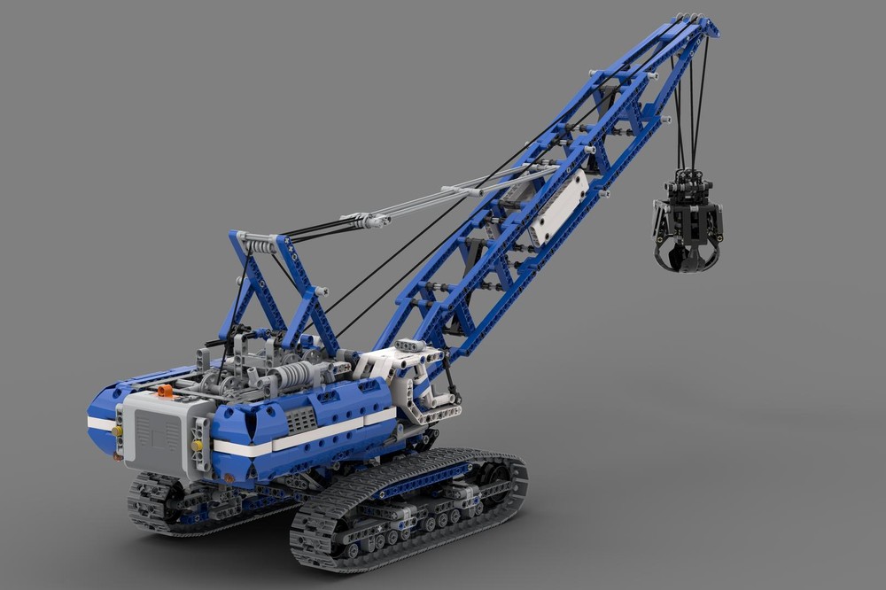 Lego 42042 meets 8043