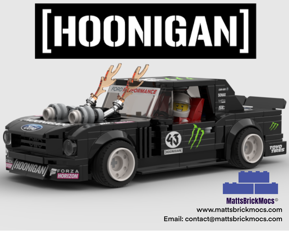 Lego Hoonigan Mustang