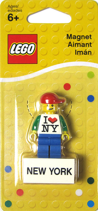 Lego I [Heart] NY Figure Magnet
