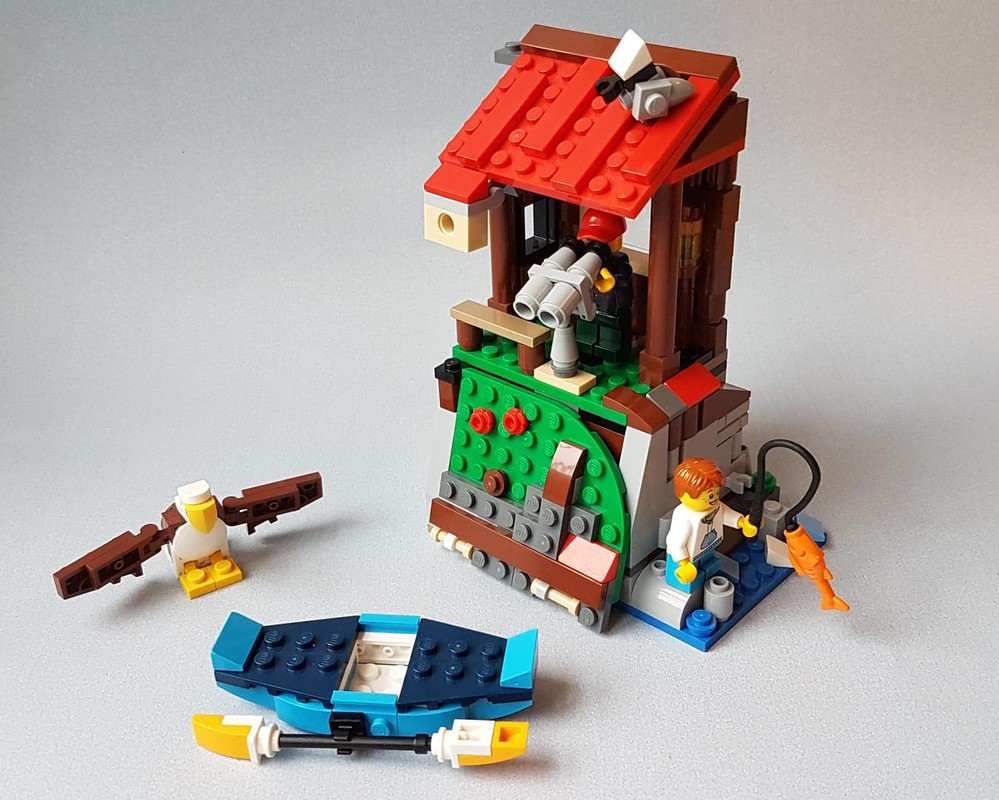 Lego Bird Watching Viewpoint plus Eagle