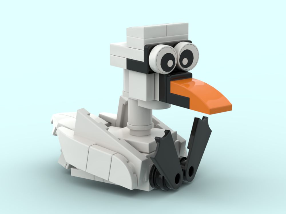 Lego Funny Birds: Swan