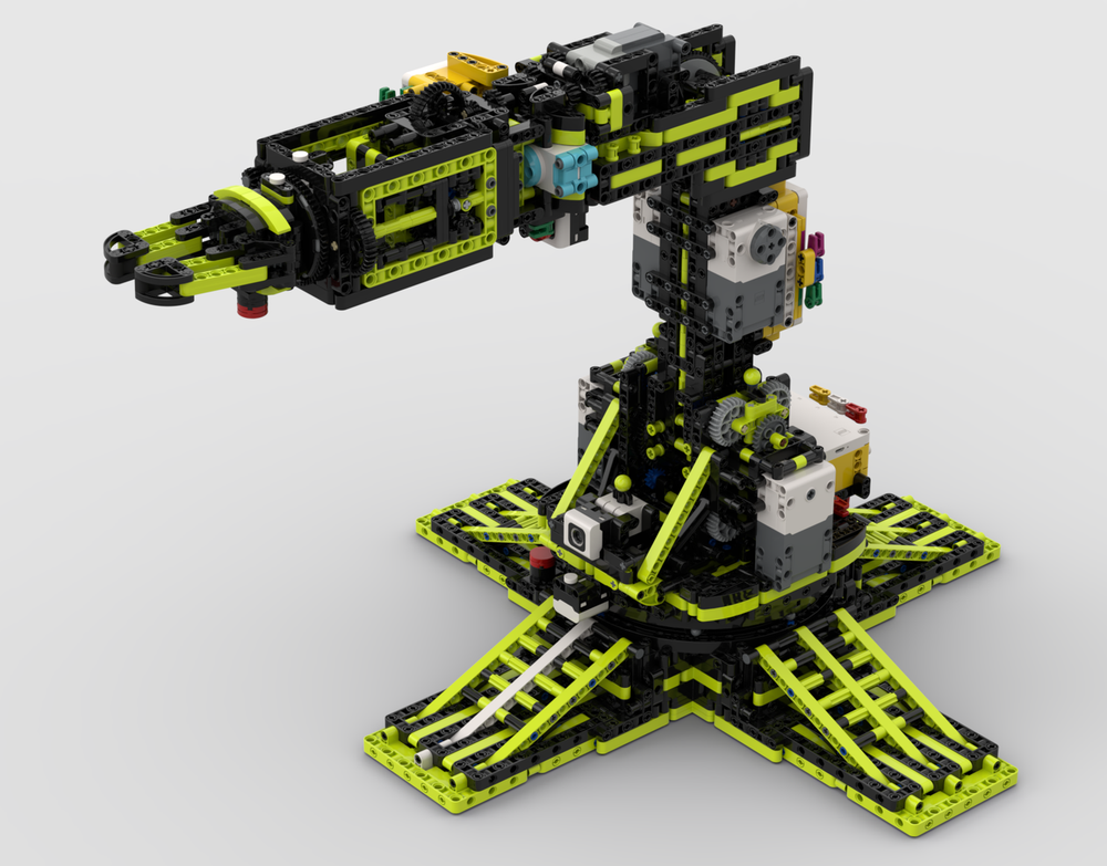 Lego 6 Axis Robotic Arm mk5