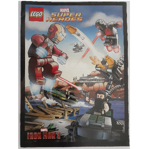 Lego Comic Book, Super Heroes, Marvel, Iron Man 3 (6046913 / 6046915)