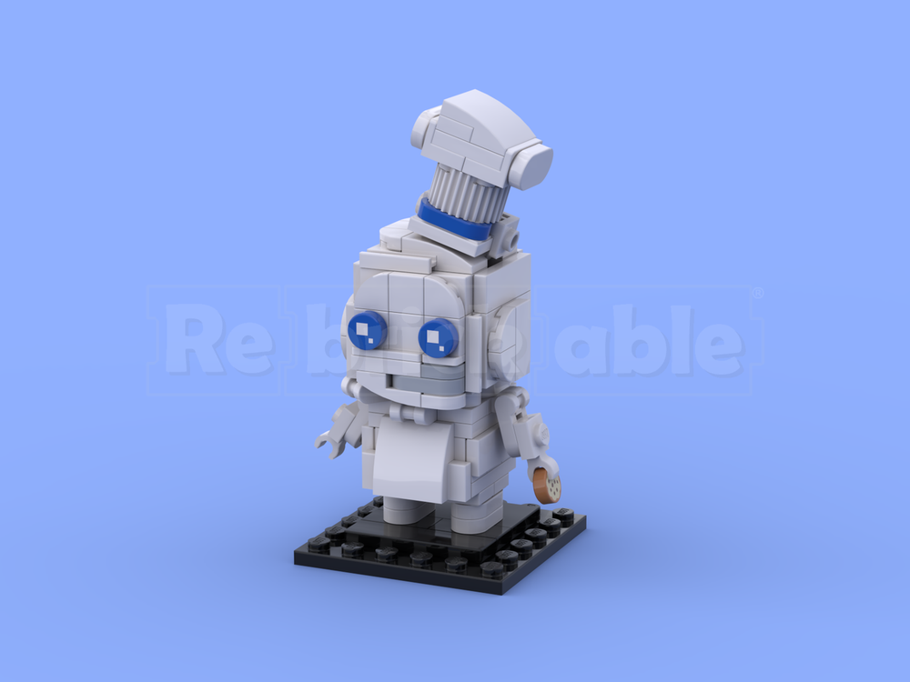 Lego Pillsbury Doughboy Brickheadz (Poppin' Fresh)