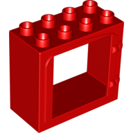 Lego Duplo Door / Window Frame with Raised Door Outline