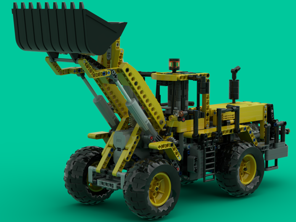 LEGO Technic 8265 Front Loader 2.0 Fully Motorized Powered Up Bluetooth Phone Control