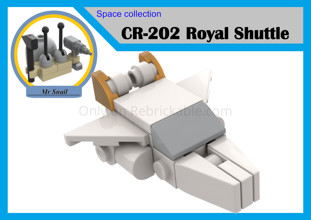 Lego CR-202 Catonian Royal Shuttle (mini)