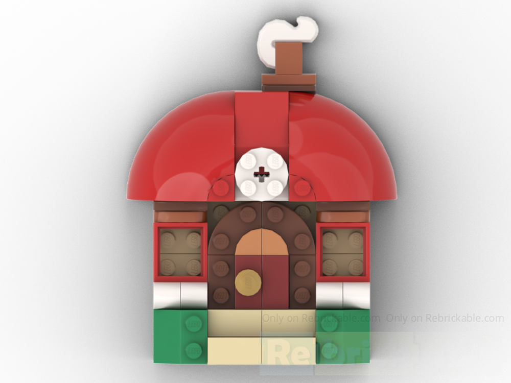 Lego Mushroom House