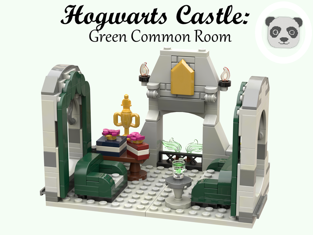 Lego HP Castle - Green Common Room