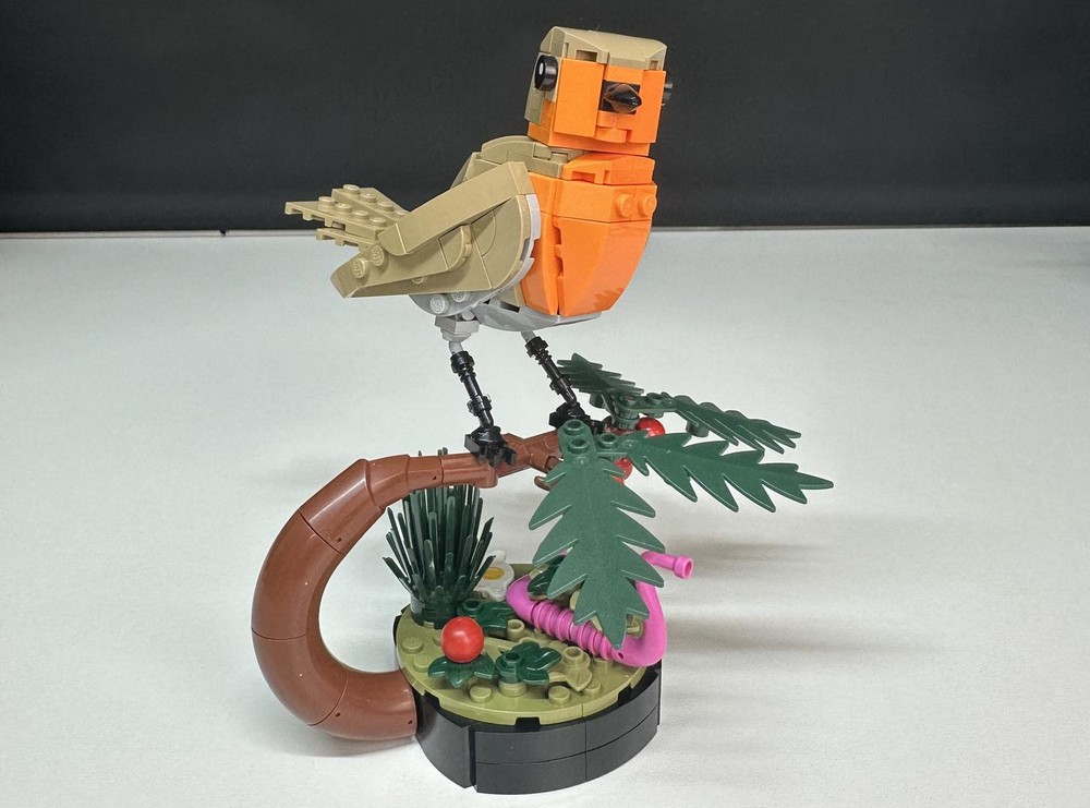 Lego European Robin Bird