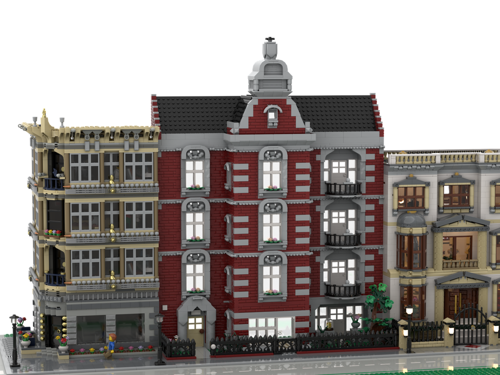 Lego K-Town - Berlin Schöneberg - residential building modular Expandable cost Optimized