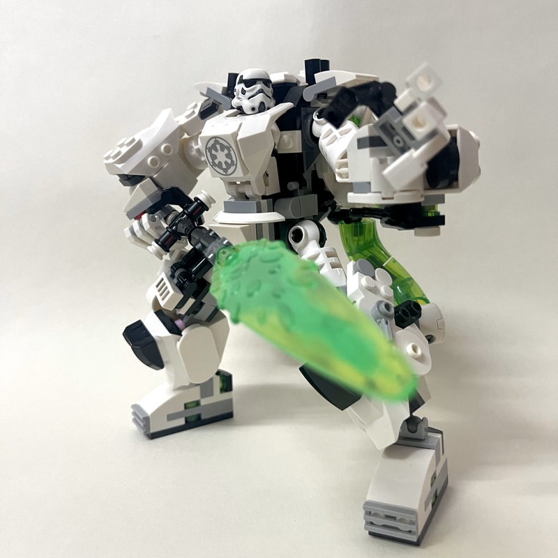 Lego Star-Wars Storm-trooper Power-up Suit Version 2 75370 + 71454