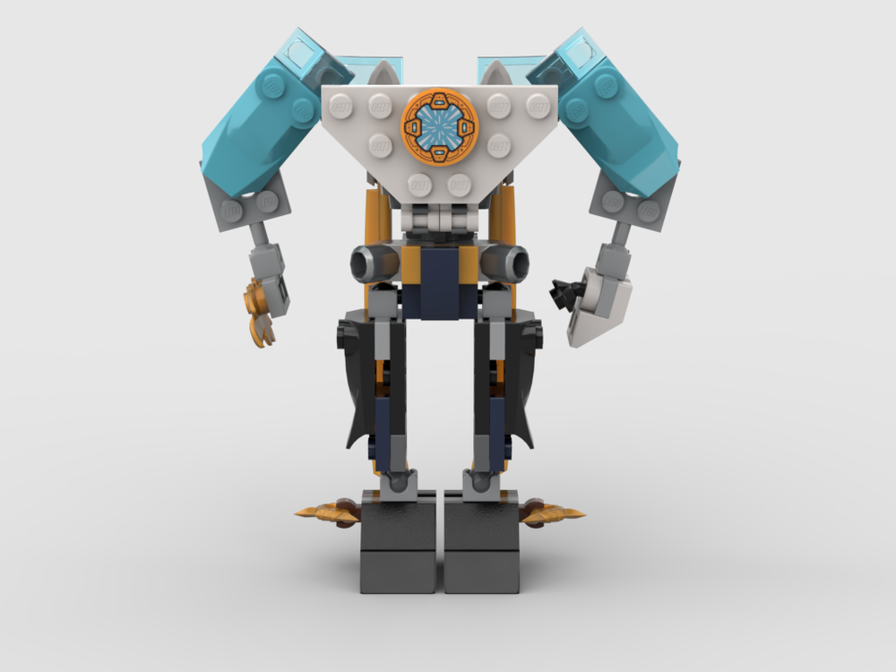 Lego Zane's Combat Knight Mech (71827-1) ALT BUILD