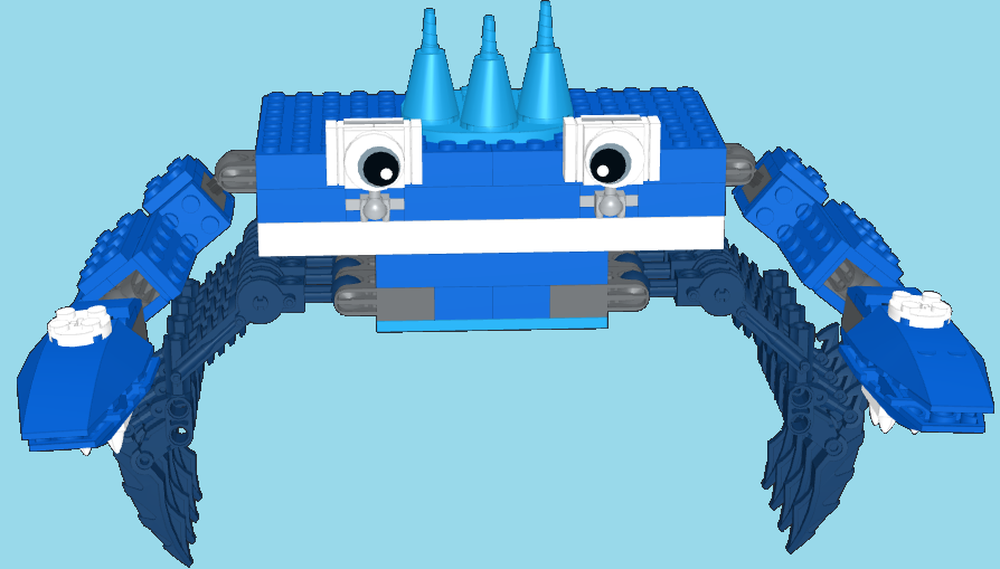 Lego Ice Crab from Blooket