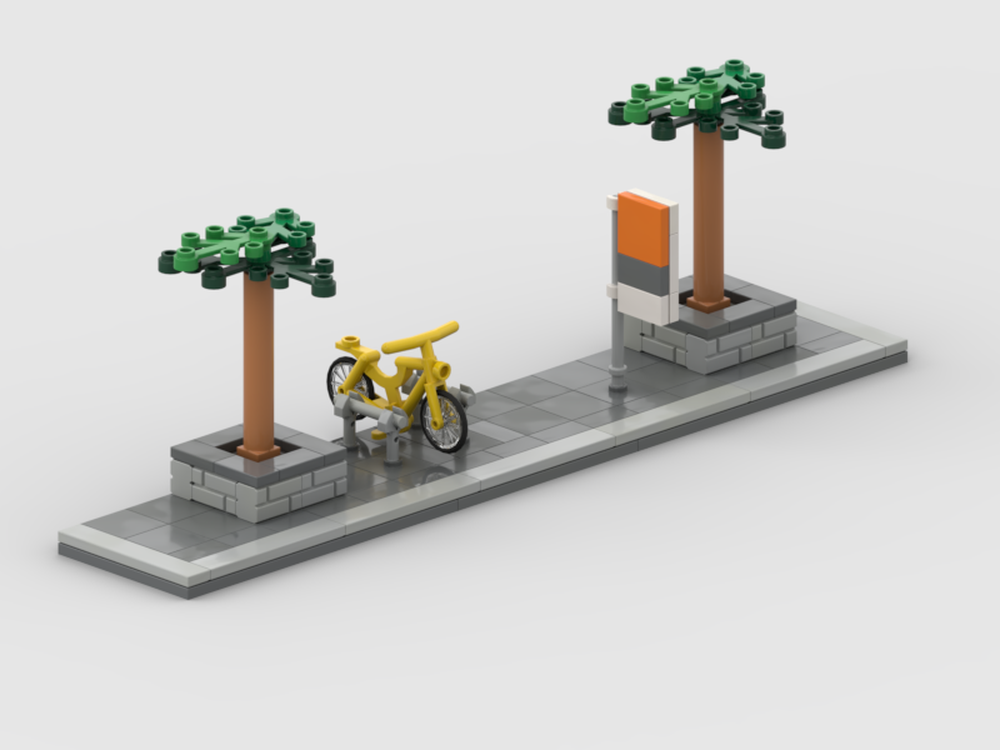 Lego Melbourne Modular Bus stop 1