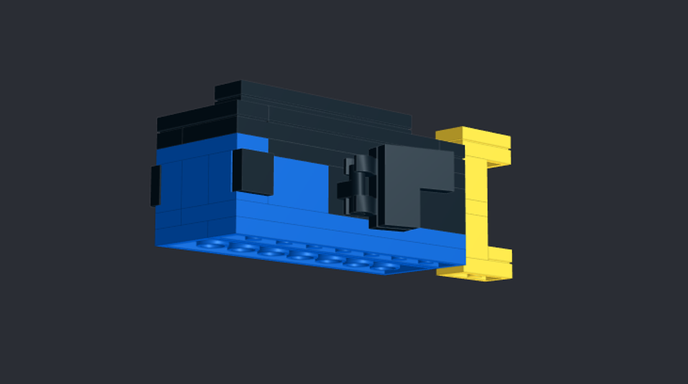 Lego Minecraft Tropical Fish Blue/Black/White Theme