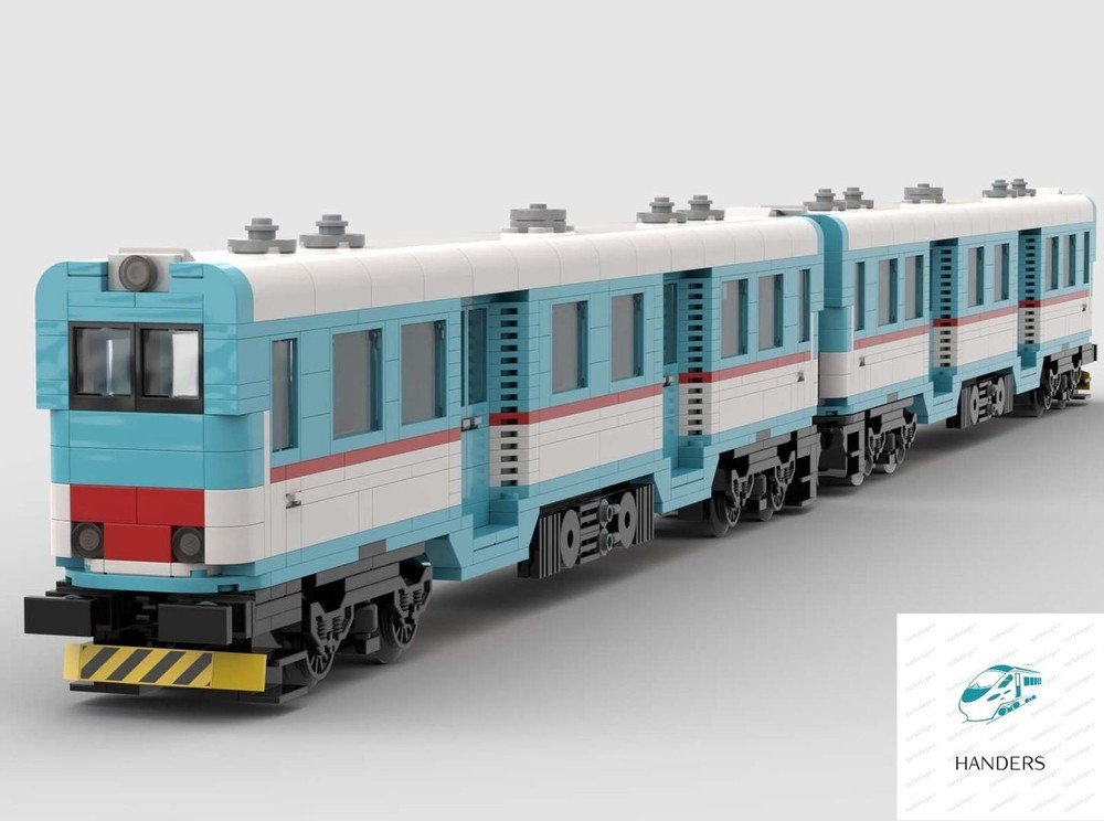 Lego Italian 668 Series Diesel Train
