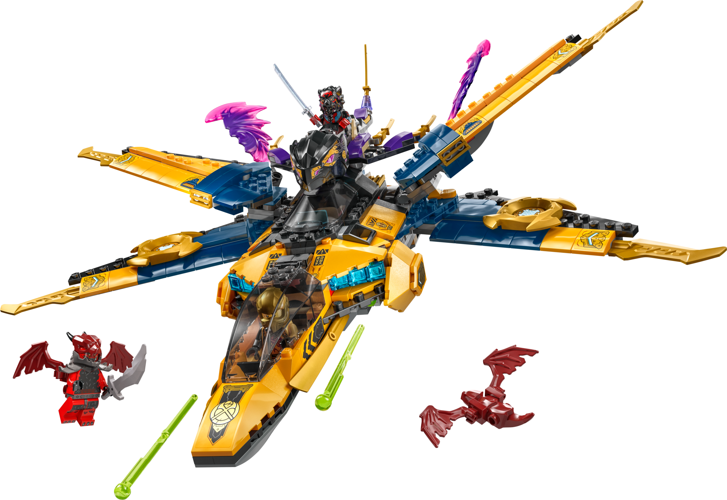 Lego Ras and Arin's Super Storm Jet
