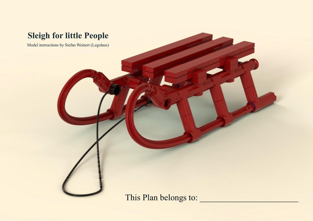 Lego Sleigh for Children
