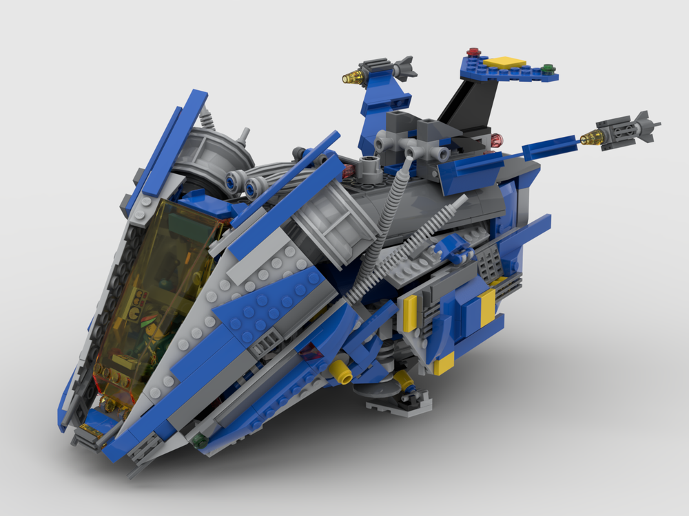 Lego Benny & Lucy Cargo Ship
