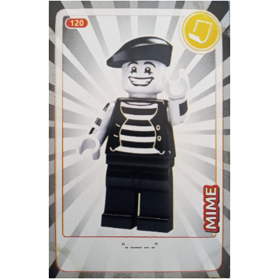 Lego Trading Card, Create The World - Mime / [No Color/Any Color]