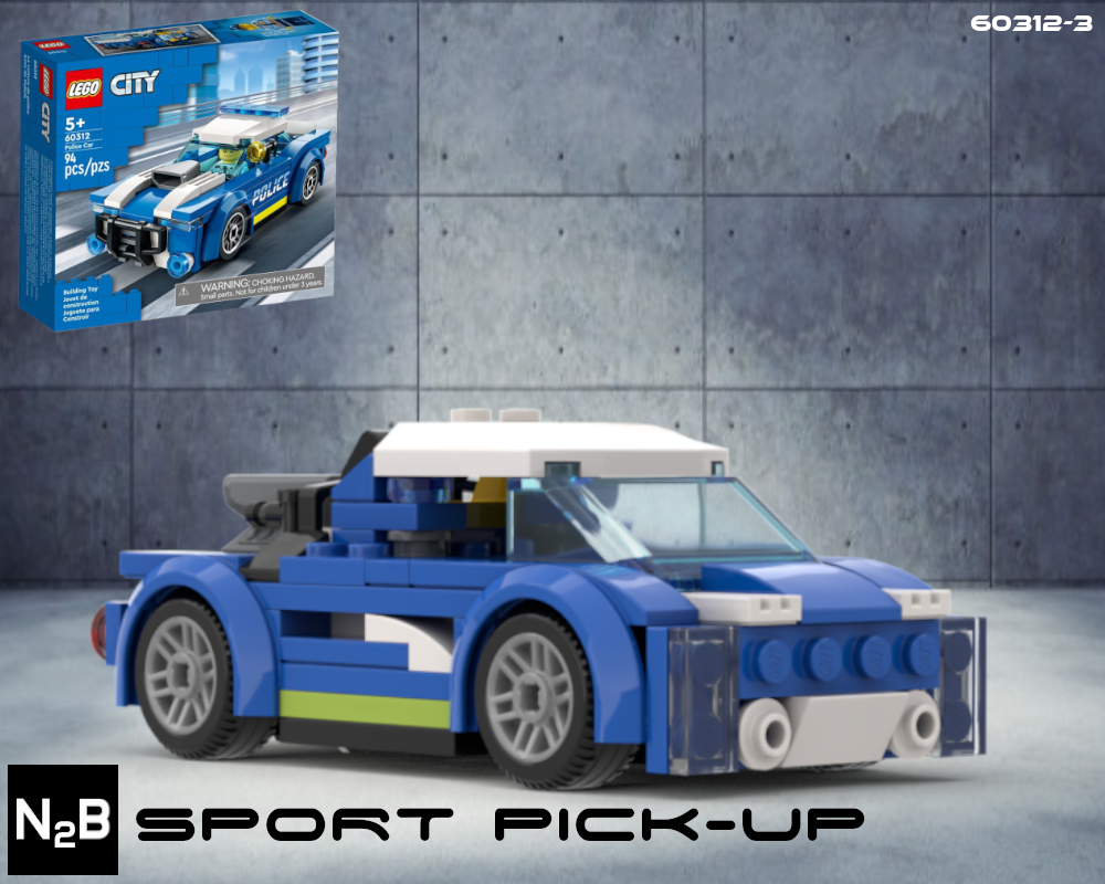Lego Sport Pick-Up - Alternate build 3 Lego 60312