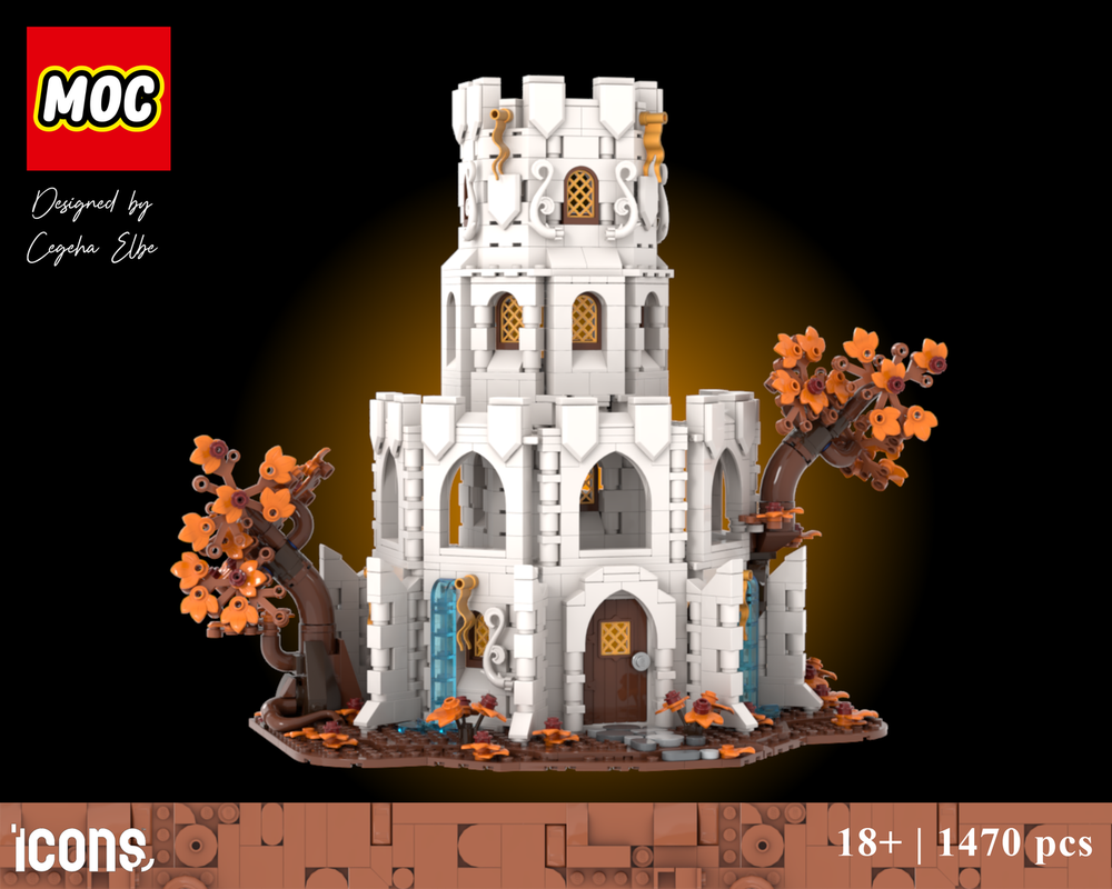 Lego White Wizard's tower