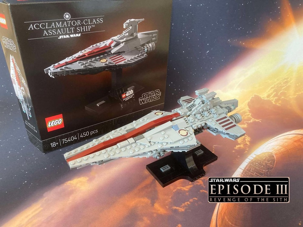Lego Single Set Venator-Class StarDestroyer Midi-Scale