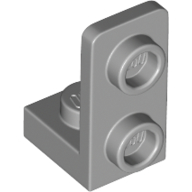 Lego Bracket 1 x 1 - 1 x 2 Inverted / Light Bluish Gray
