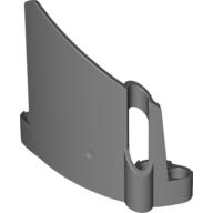 Lego Technic Panel Fairing #22 Large Short, Small Hole, Side A / Dark Bluish Gray
