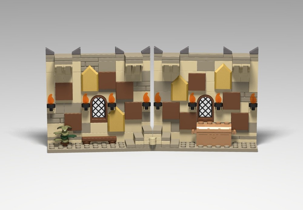 Lego Hogwarts: Small Corridor (Modular 2024/25)