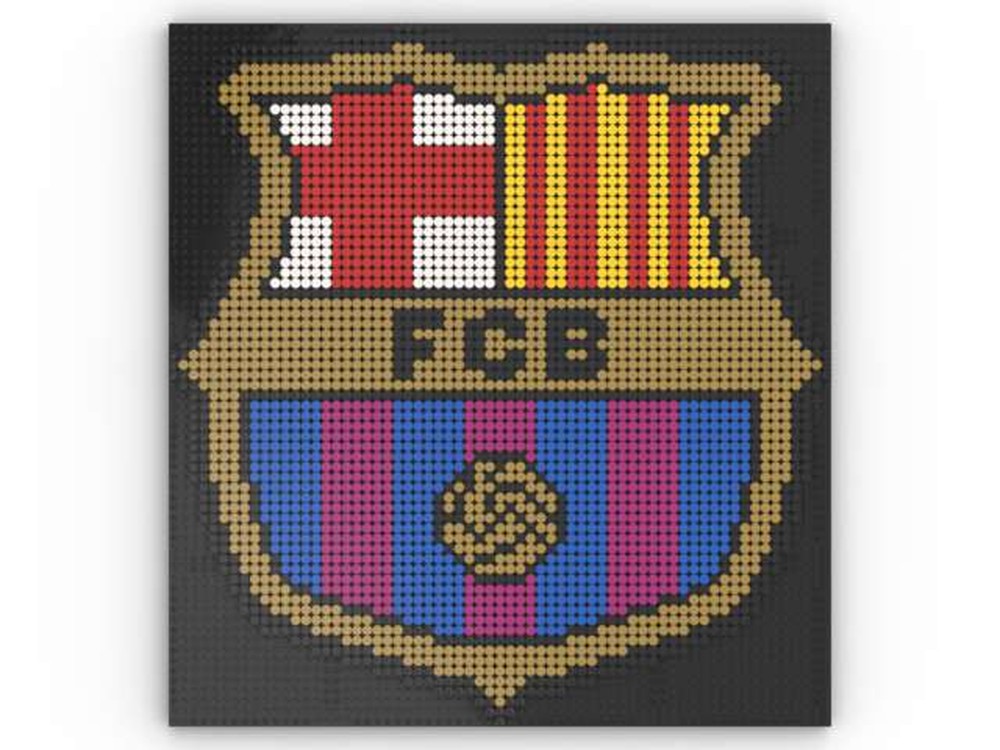 Lego FC Barcelona Crest