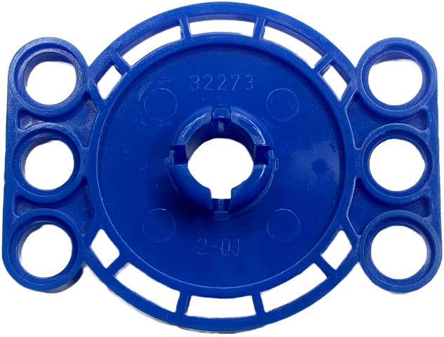 Lego Technic Turntable 4 x 6, Base / Blue