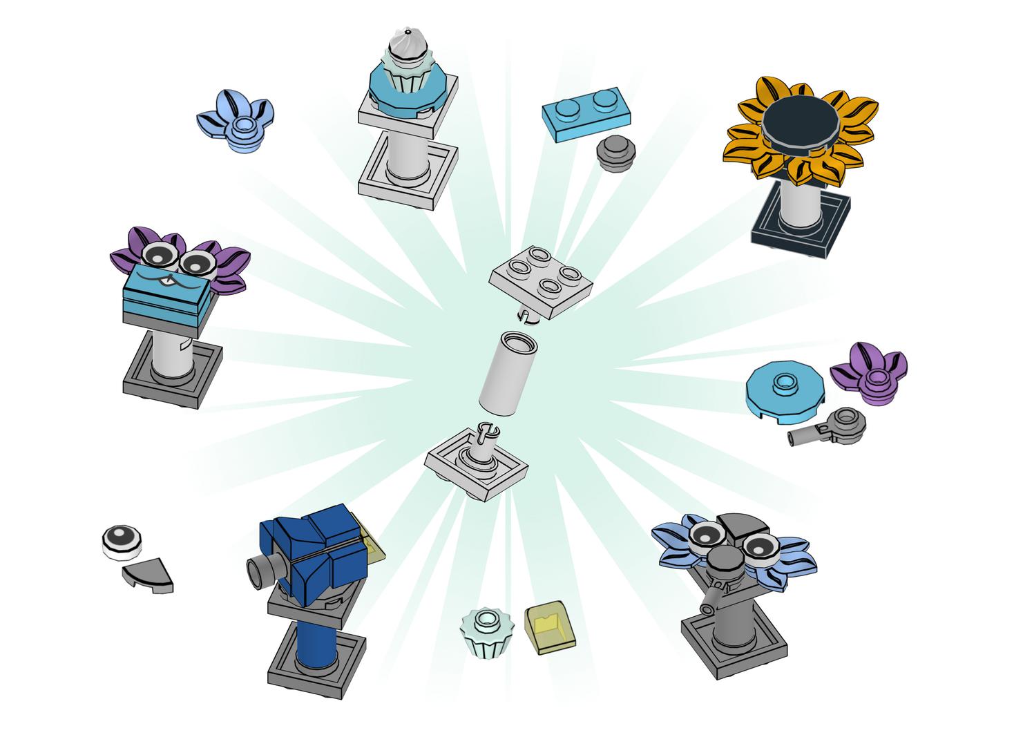 Lego Cufflinks